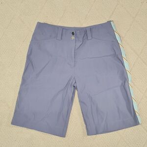 Nike Golf Fit Dry Shorts Womens 8 Activewear Athleisure Preppy Casual Purple